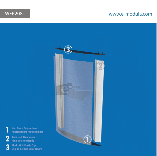 WFP208c-56cm  de Ancho por 100cm de alto