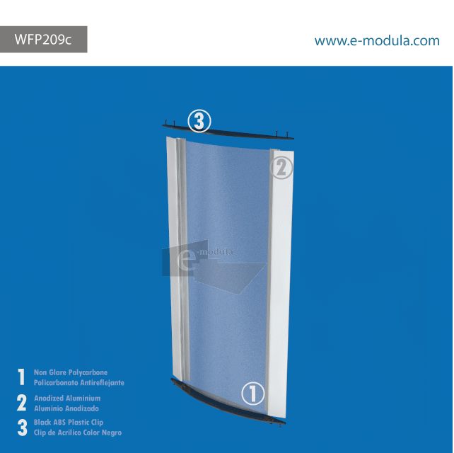 WFP209c-56cm  de Ancho por 121cm de alto
