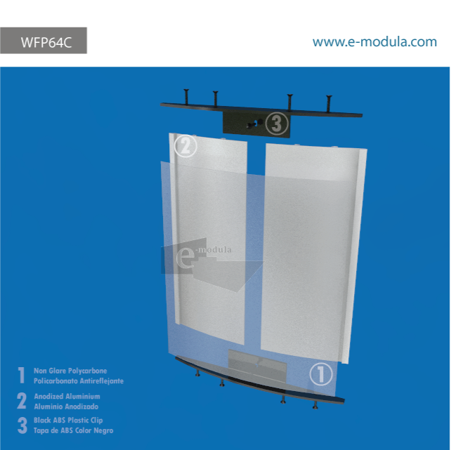 WFP64c-21cm de Ancho por 25cm de alto