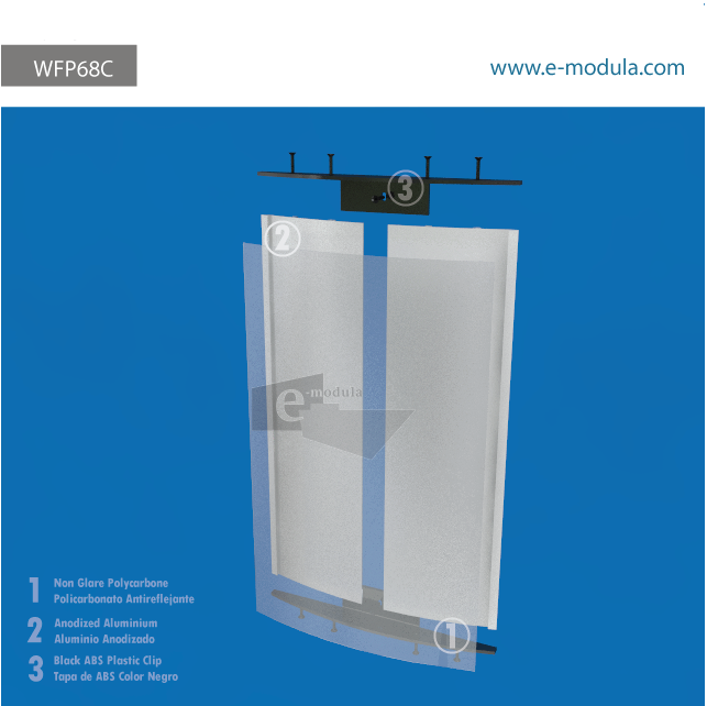 WFP68c-21cm de Ancho por 35cm de alto