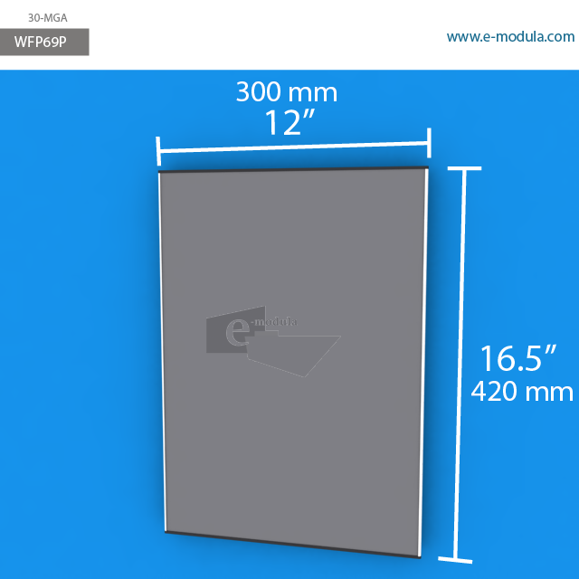 WFP69p - 42 cm de alto x 30 cm de ancho