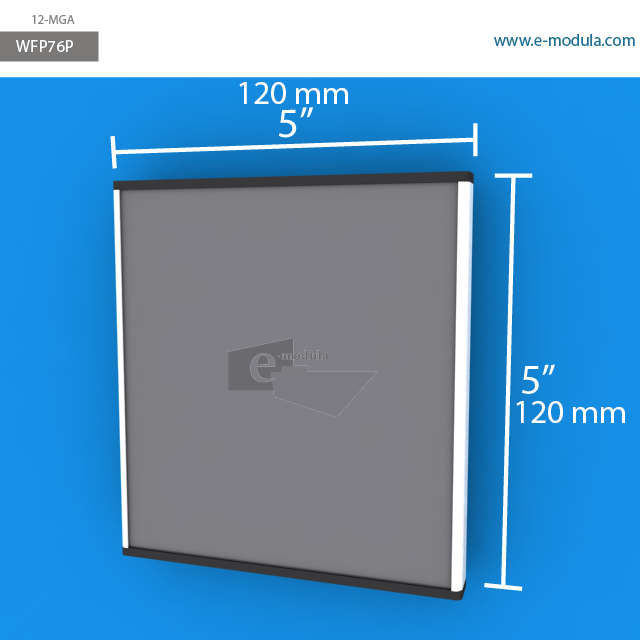 WFP76p - 12.5 cm de alto x 12 cm de ancho