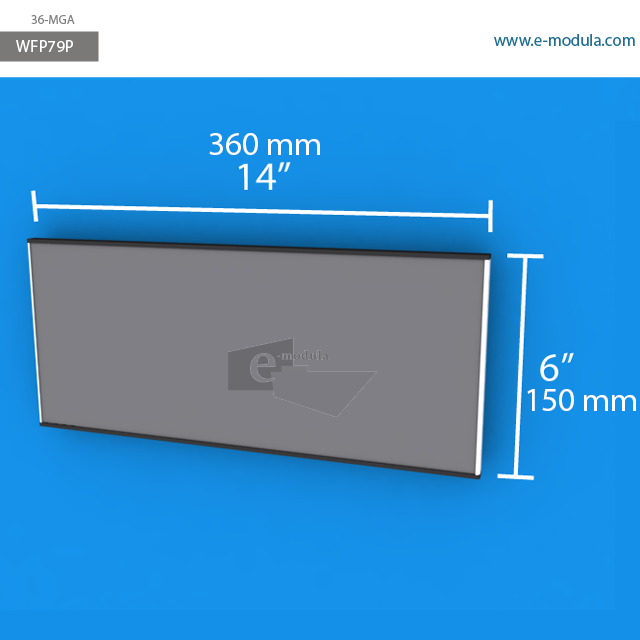 WFP79p - 15 cm de alto x 36 cm de ancho