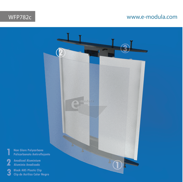 WFP82c-21.5cm de Ancho por 25cm de alto