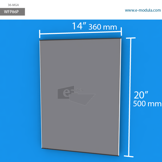 WFP86p - 50 cm de alto x 36 cm de ancho