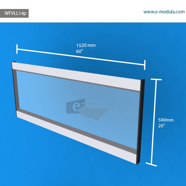 WFVLL14p - 152 cm de ancho x 50 cm de alto