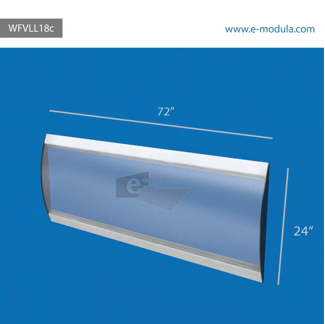 WFVLL18c-60cm de alto por 182cm de ancho