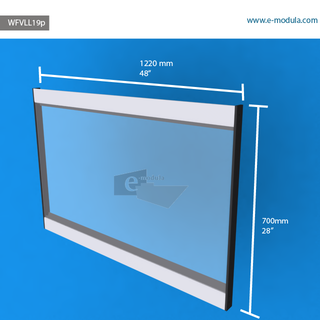 WFVLL19p - 122 cm de ancho x 70 cm de alto