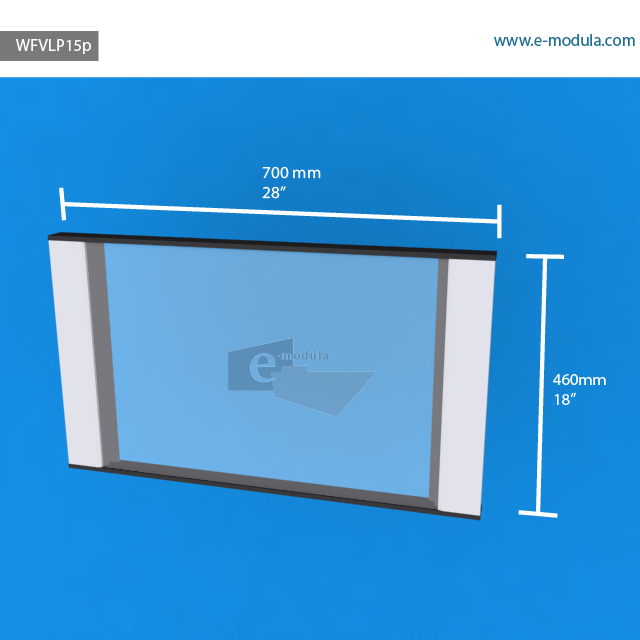 WFVLP15p - 46 cm de alto x 70 cm de ancho
