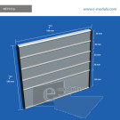 WFP101p - 18 cm de alto x 18 cm de ancho