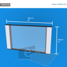 WFVLP15p - 46 cm de alto x 70 cm de ancho